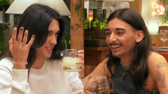 Álvaro y Alhorus en ‘First Dates’.