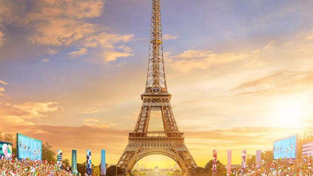 Recreación de la ceremonia inaugural de los Juegos Olímpicos de París (web oficial).