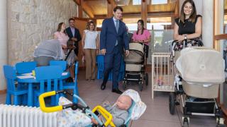 Inauguración de la Escuela de Educación Infantil en Pedrosa de Duero