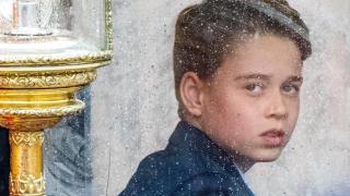 El príncipe George en el Trooping The Colour de 2024.