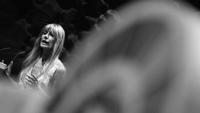 Begoña Gómez, en un acto público.