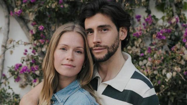 Álvaro Soler y Melanie Kroll en una imagen compartida en redes sociales.