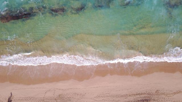 Imagen de una playa.