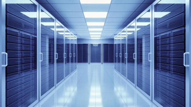 Imagen de un centro de datos.