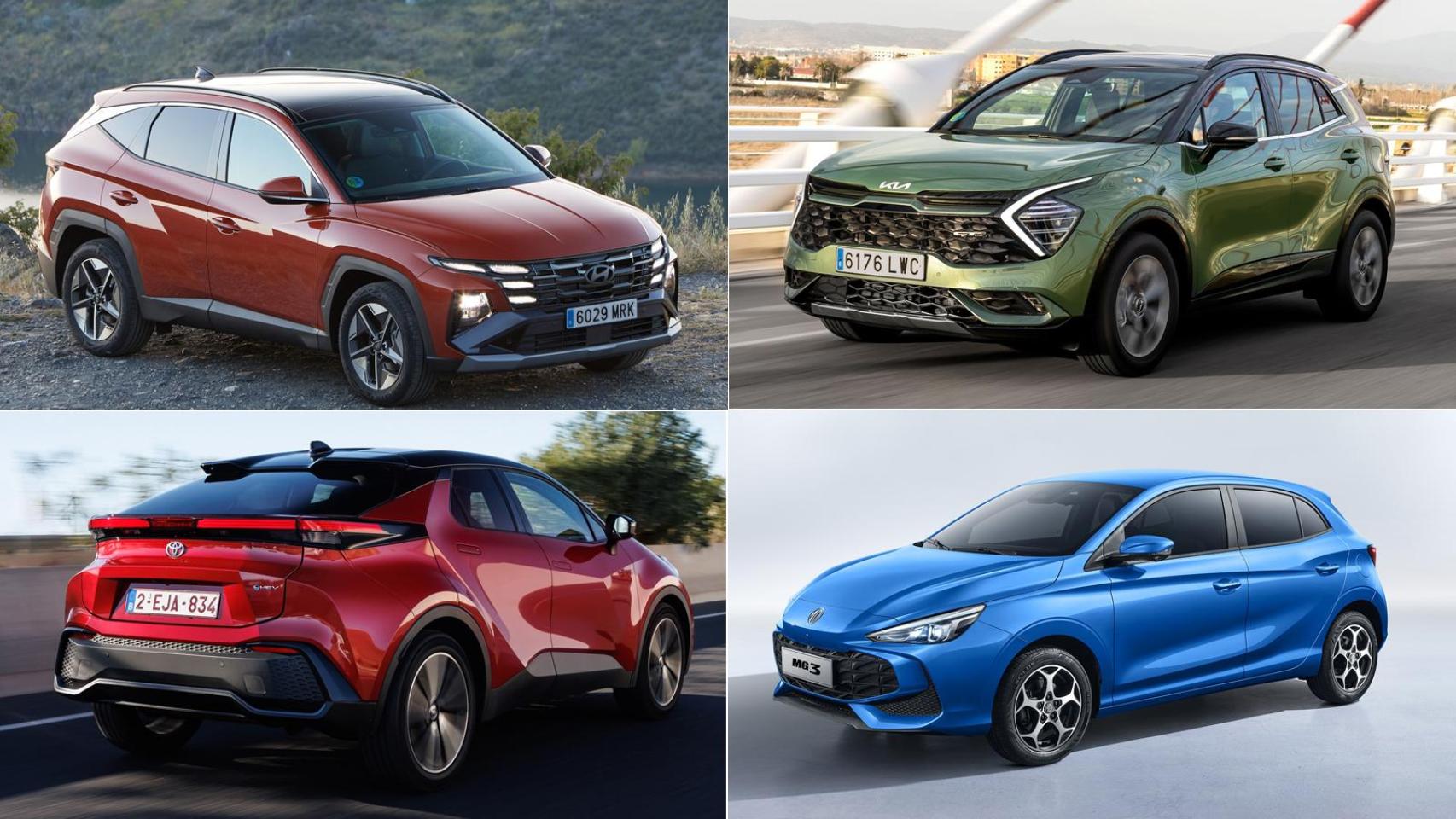15 coches híbridos con las mejores ofertas