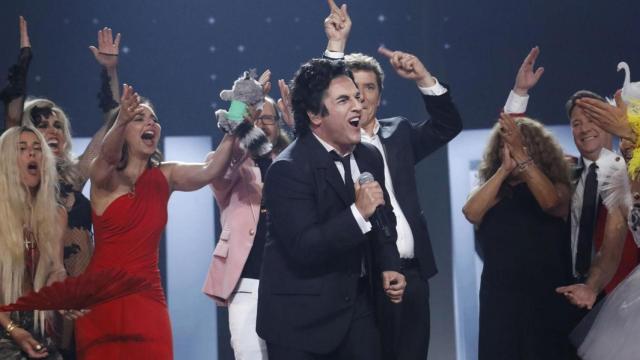 David Bustamante en la final de ‘Tu cara me suena’.