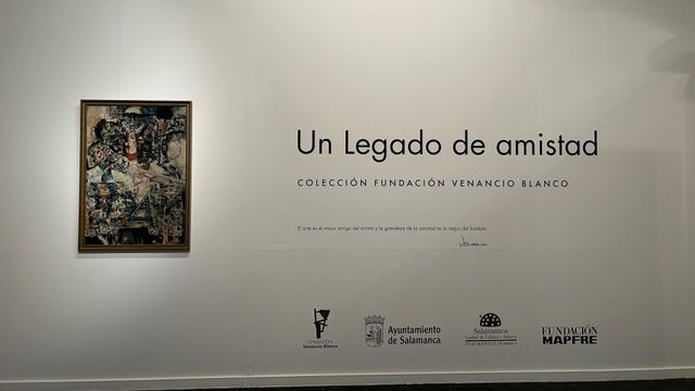 Imagen de la exposición 'Un legado de amistad', en la Fundación Venancio Blanco