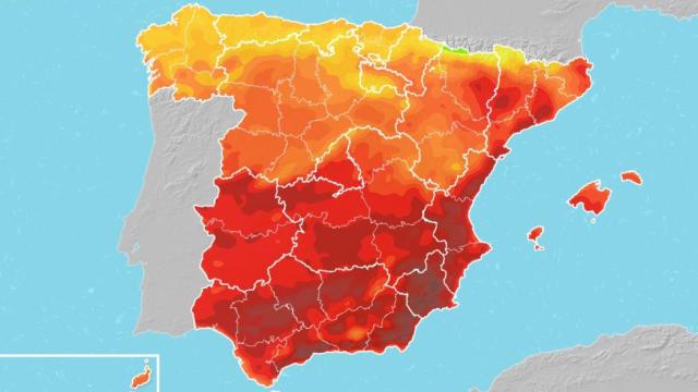 Mapa de Meteored