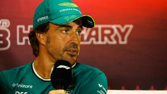 Fernando Alonso en el GP de Hungría