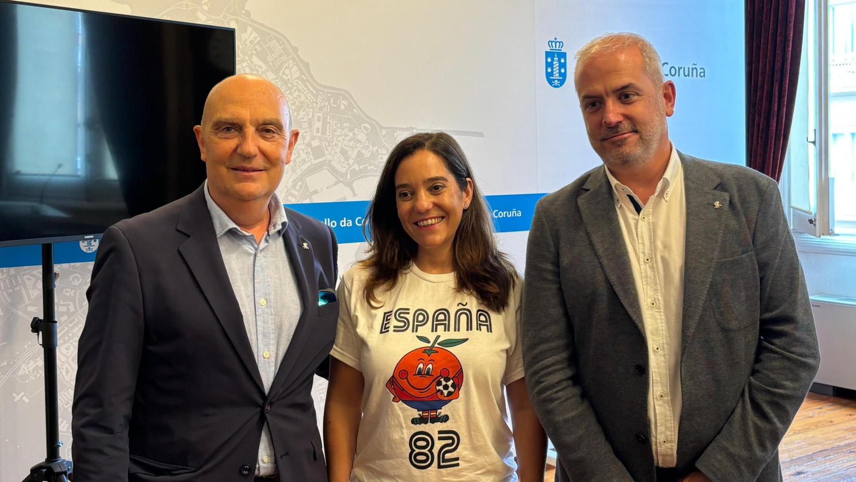 Acto de presentación de A Coruña como sede del Mundial 2030
