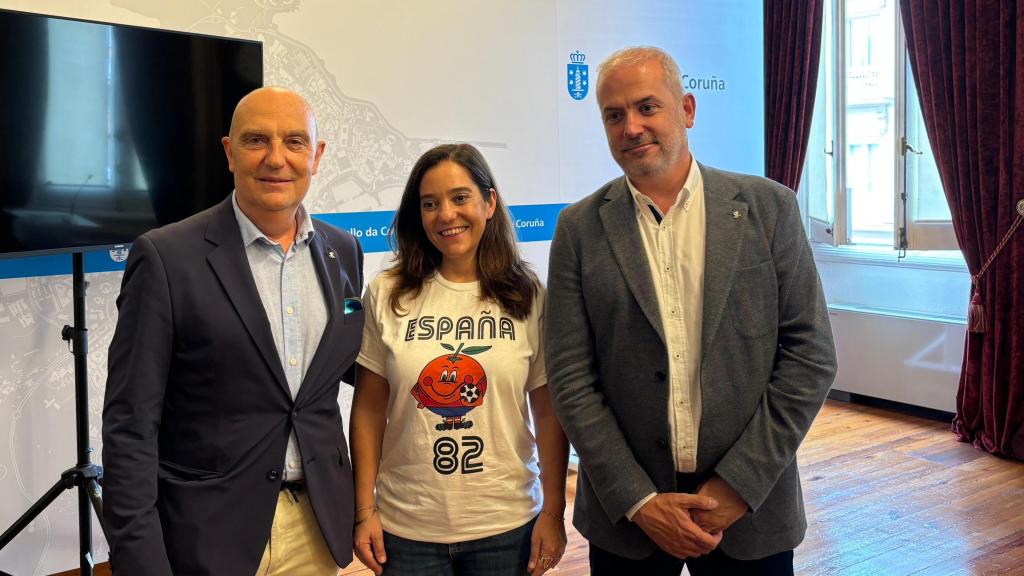 Acto de presentación de A Coruña como sede del Mundial 2030.