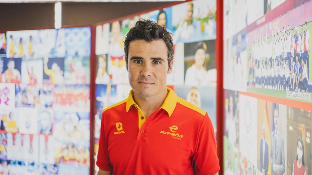 Gómez Noya posa para EL ESPAÑOL.