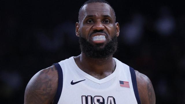 LeBron James, con Estados Unidos.