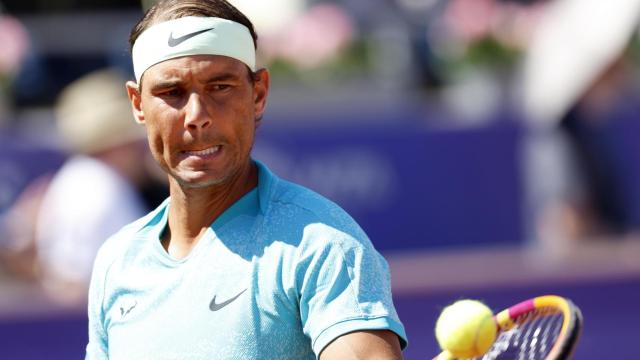 Rafa Nadal, en el torneo de Bastad.