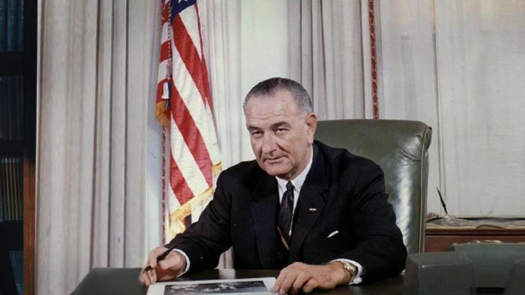 El expresidente de EEUU, Lyndon B. Johnson, en una imagen de archivo.