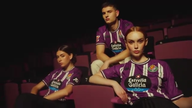 Presentación de la nueva camiseta del Real Valladolid