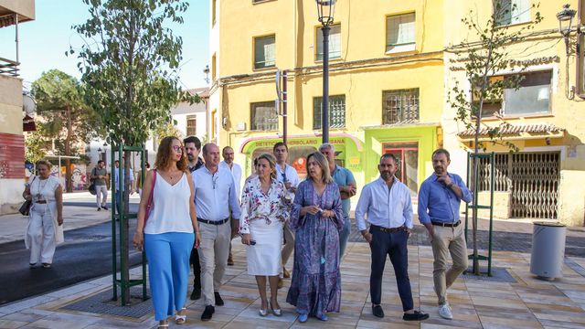 Inauguración de las plazas General Prim y San Esteban.