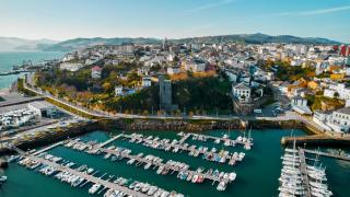 Vista panorámica de Ribadeo
