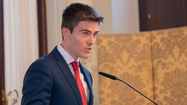 El estudiante malagueño Alberto García.