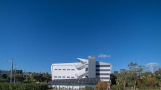 Vista del edificio del BIC Euronova en Málaga.