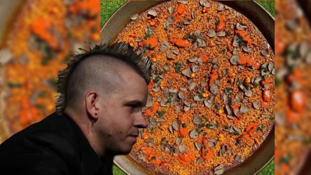 La paella más llamativa de Dabiz Muñoz