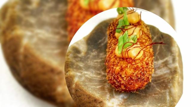 La croqueta de Moncho Bargo y Javi Freijeiro