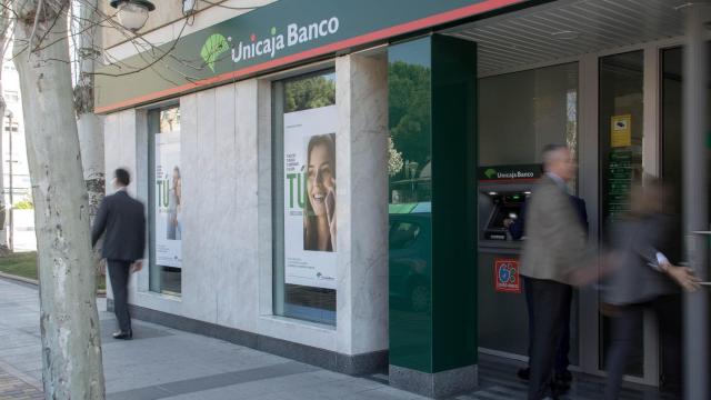 Una oficina de Unicaja.