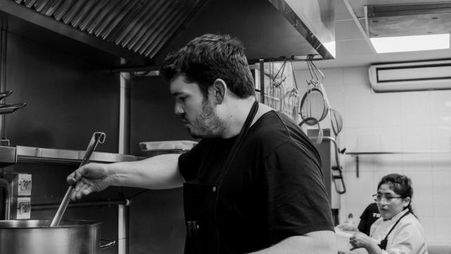 Daniel Moreno, jefe de cocina de Tragatá.
