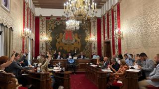 La votación este jueves de la ordenanza de vía pública en Alicante.