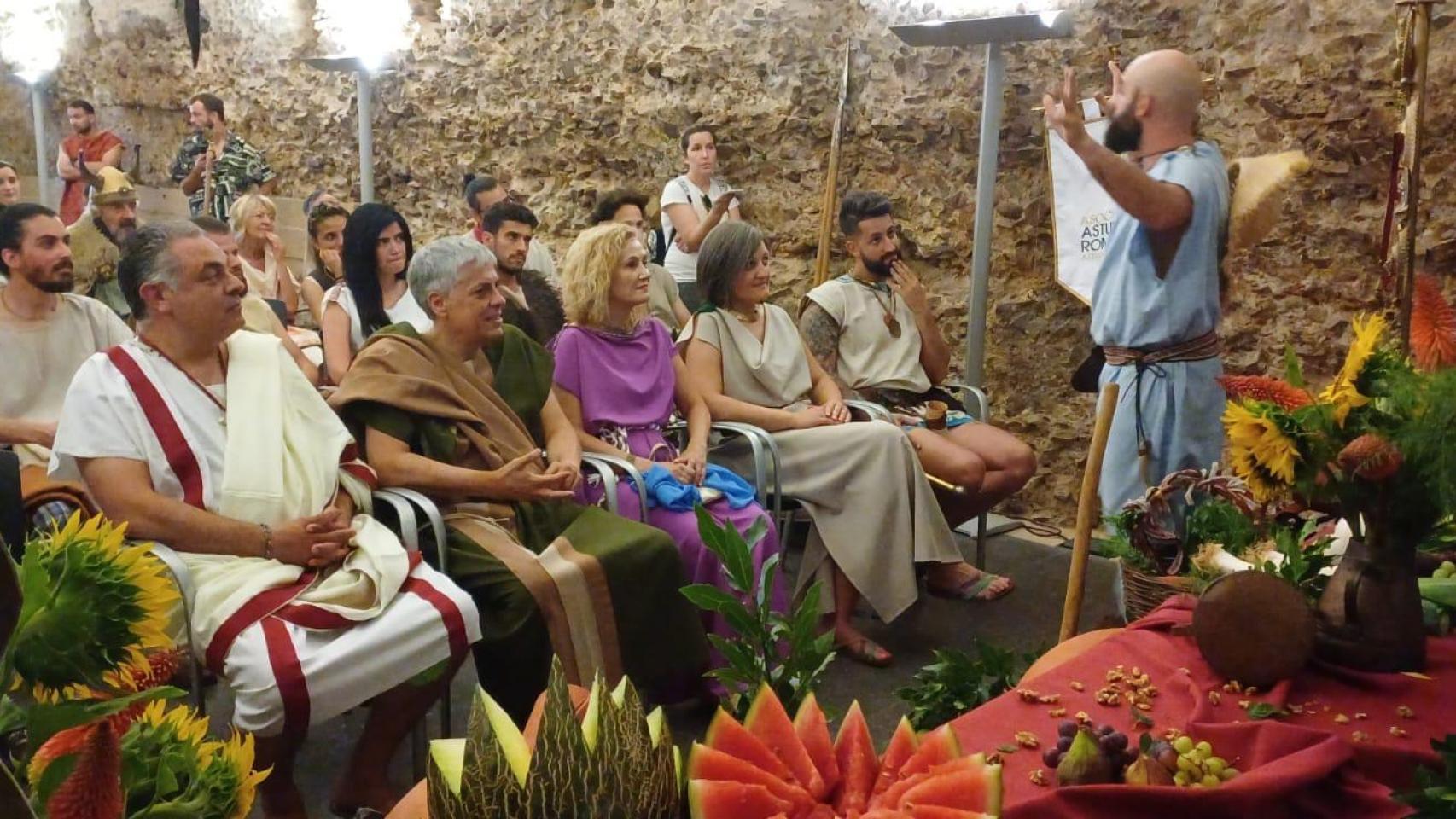 Presentación de las jornadas gastronómicas astur-romanas en Astorga, este jueves