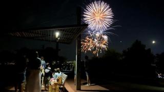 Fuegos artificiales en Valladolid