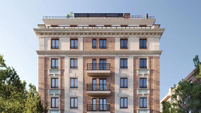 Un bloque de viviendas