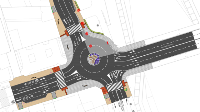 La nueva glorieta que evitará atascos y accidentes en una zona muy frecuentada de León