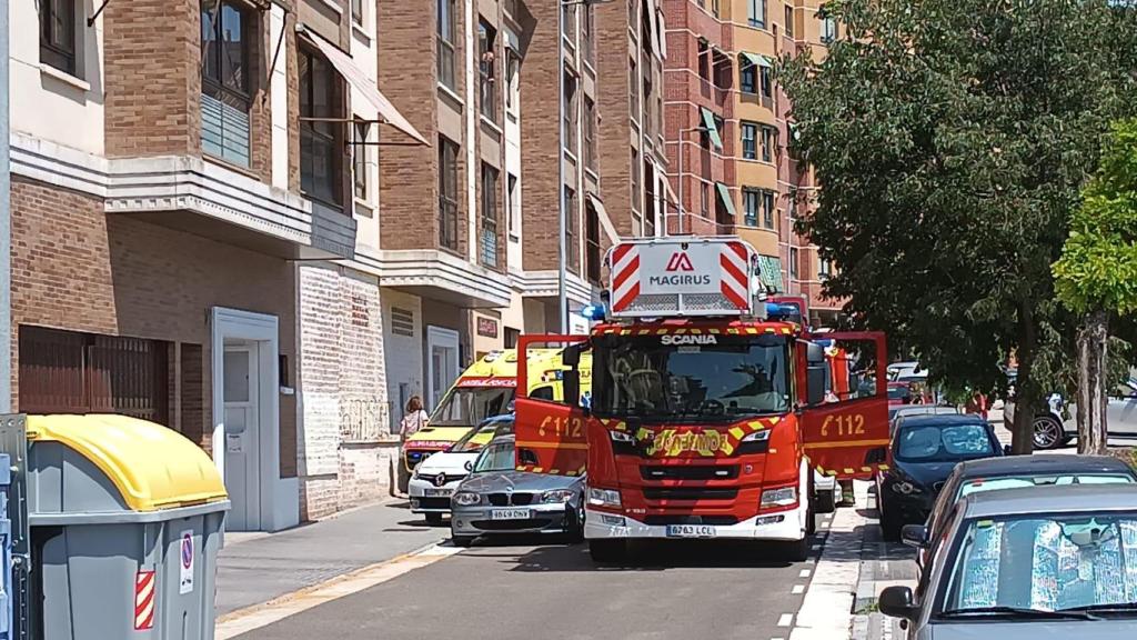 Los Bomberos de Valladolid en una emergencia en una imagen de archivo.