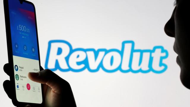 La aplicación de Revolut.