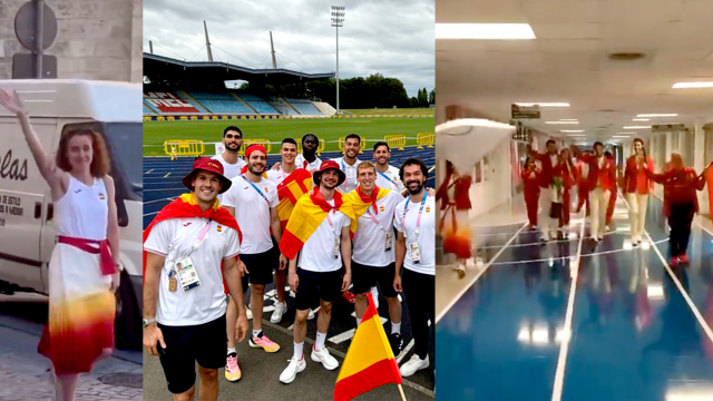 Las ceremonias 'alternativas' de los deportistas españoles en los Juegos Olímpicos de París.
