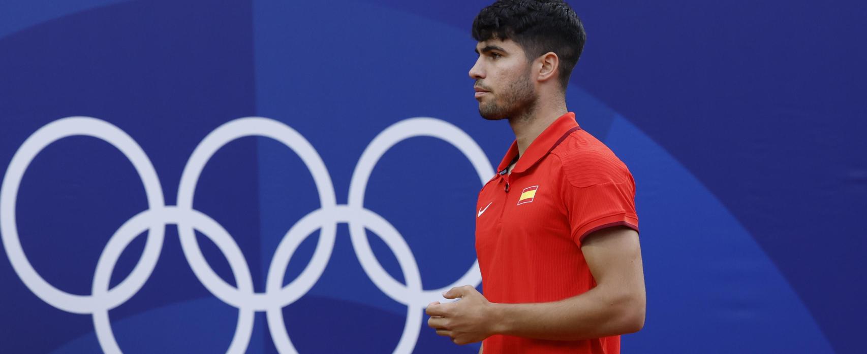 Carlos Alcaraz, en los Juegos Olímpicos de París