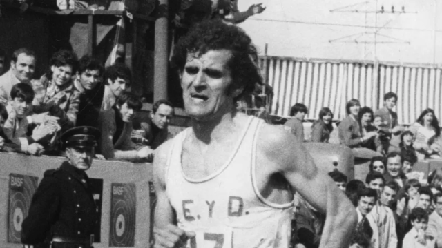 Mariano Haro, durante una competición