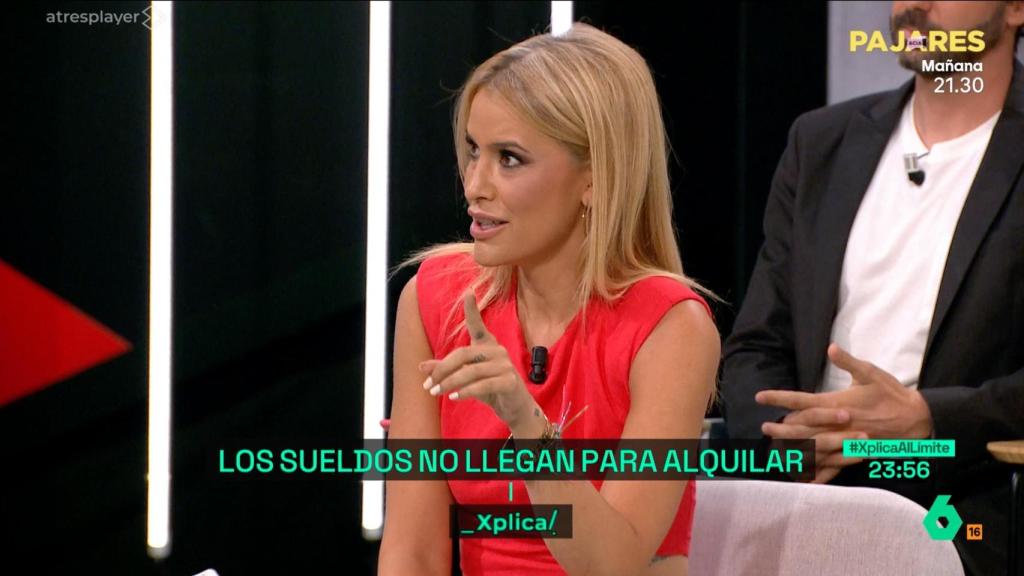 Afra Blanco en 'laSexta Xplica'.
