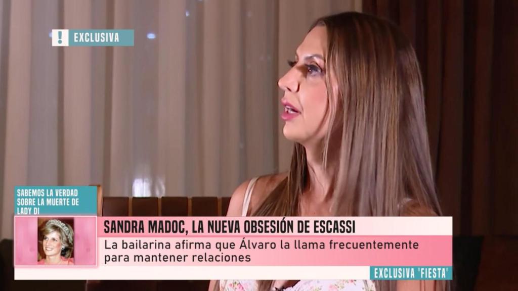 Sandra Madoc en 'Fiesta'.