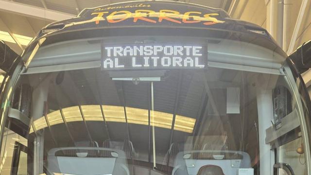 Rutas en autobús a las playas de Málaga.