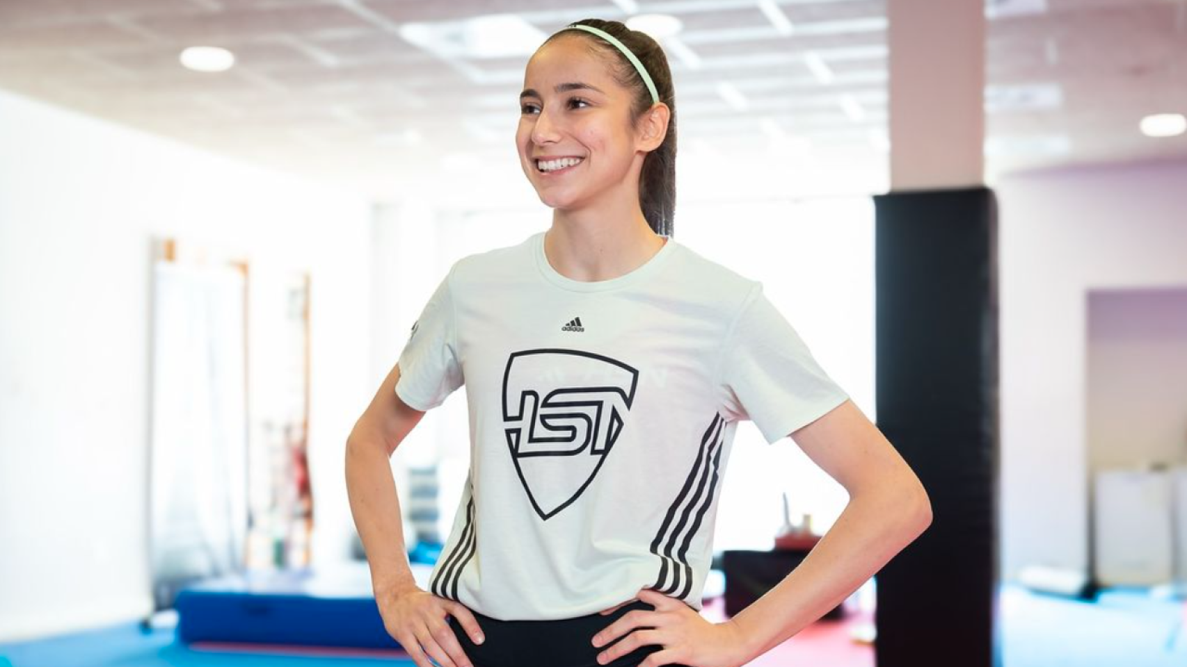Adriana Cerezo en uno de sus entrenamientos.