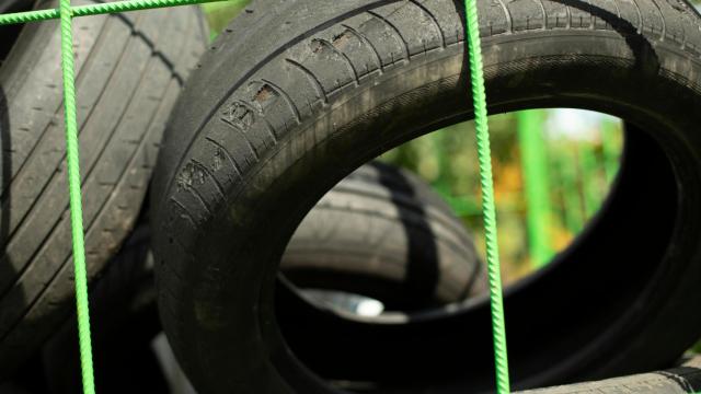 Imagen de archivo de una rueda