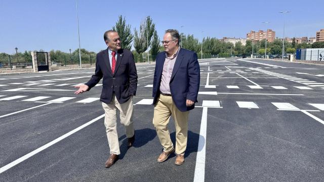 Nuevo aparcamiento disuasorio.