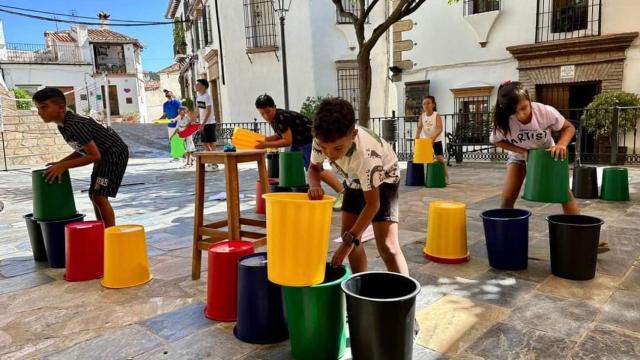 Una de las actividades de 'Entre pueblos'