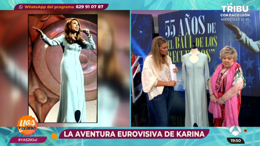 La cantante Karina, en 'Y ahora Sonsoles'
