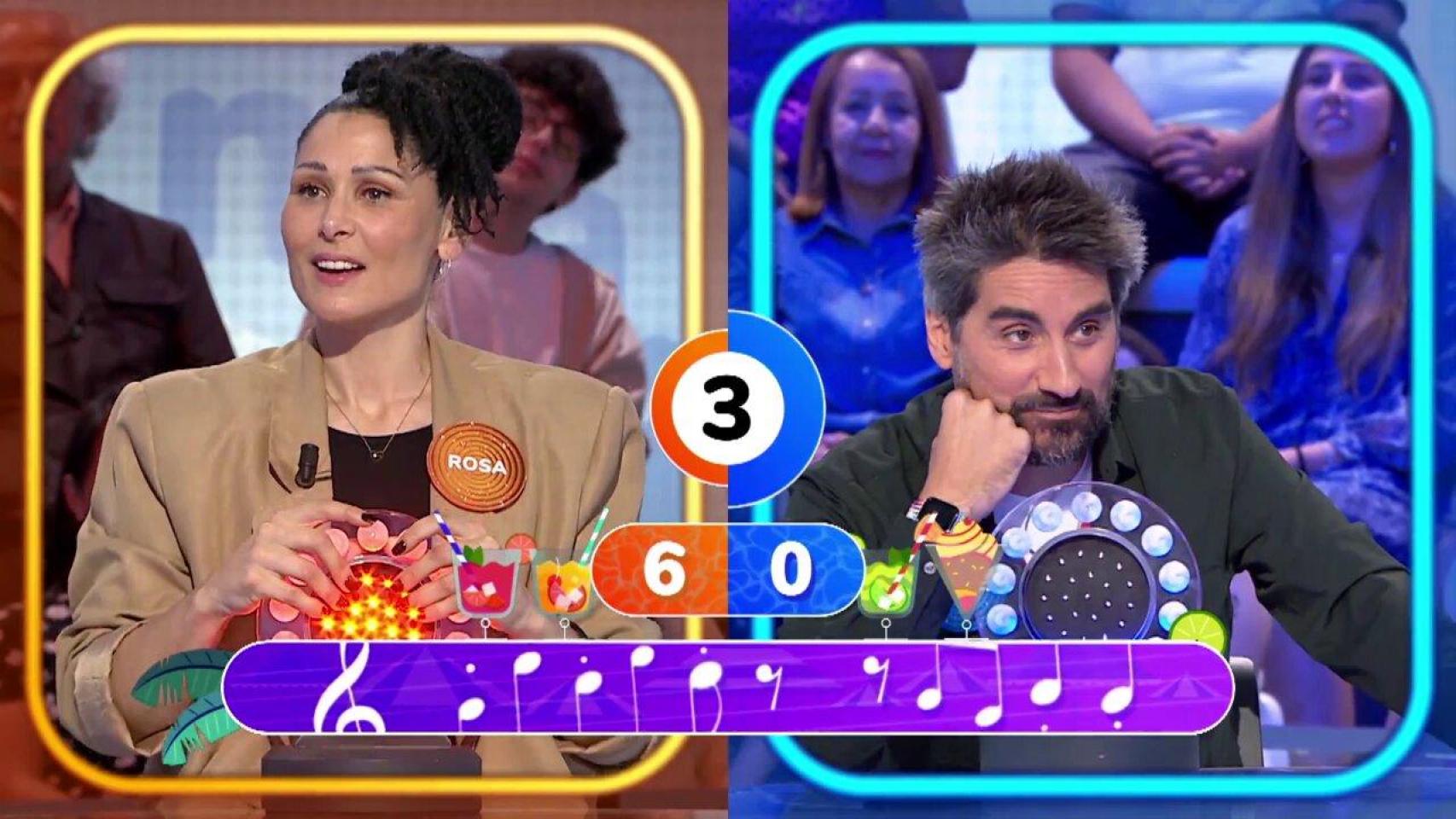 Rosa López en ‘Pasapalabra’.