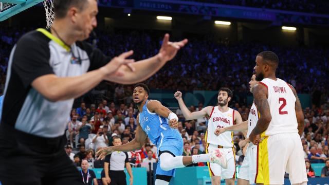 Antetokounmpo, contra España en los Juegos Olímpicos 2024