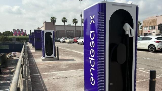 Punto de recarga de Endesa en Parc Vallès.