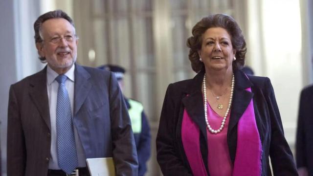 Alfonso Grau y Rita Barberá en una imagen de archivo.